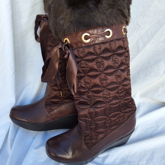 Report Chestnut Quilted Snow/ Rain boots‎ 8 - Picture 2 of 14